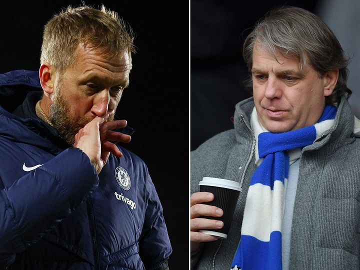 Graham Potter ble til slutt sparket av Chelsea